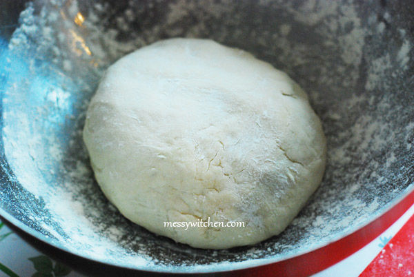 Place Pizza Dough In Bowl